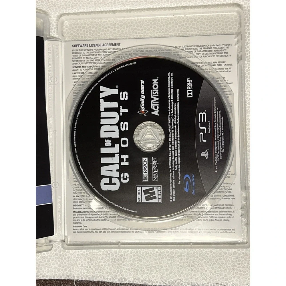 Call of Duty: Ghosts Sony PlayStation 3 PS3‎